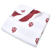 Infant Three Little Anchors Indiana Hoosiers Couverture en mousseline 4 couches 47 po x 47 po