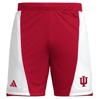 Men's adidas  Crimson Indiana Hoosiers Designed for Training 7" AEROREADY Shorts