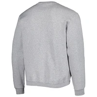 Men's Champion Heather Gray Indiana Hoosiers High Motor Pullover Sweatshirt