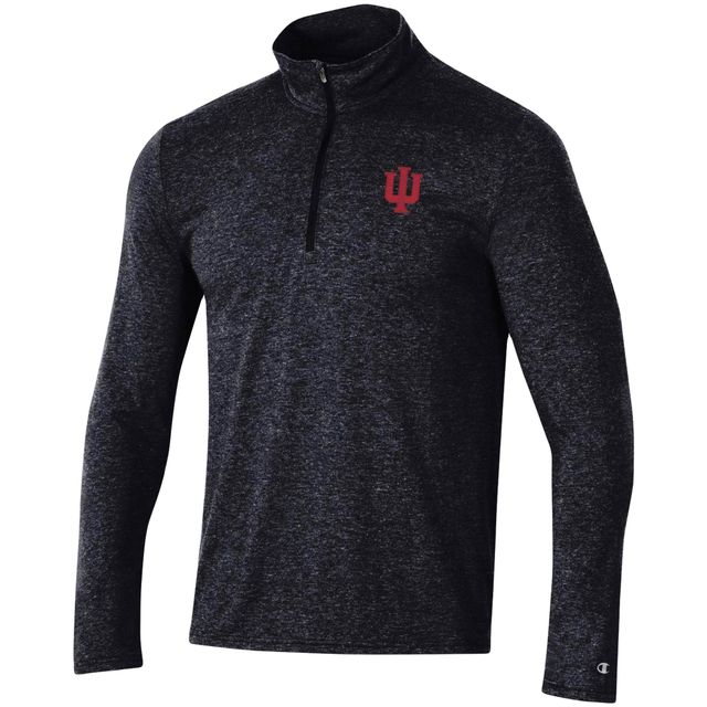 Veste Homme Champion Heathered Black Indiana Hoosiers Field Day Team Quarter-Zip