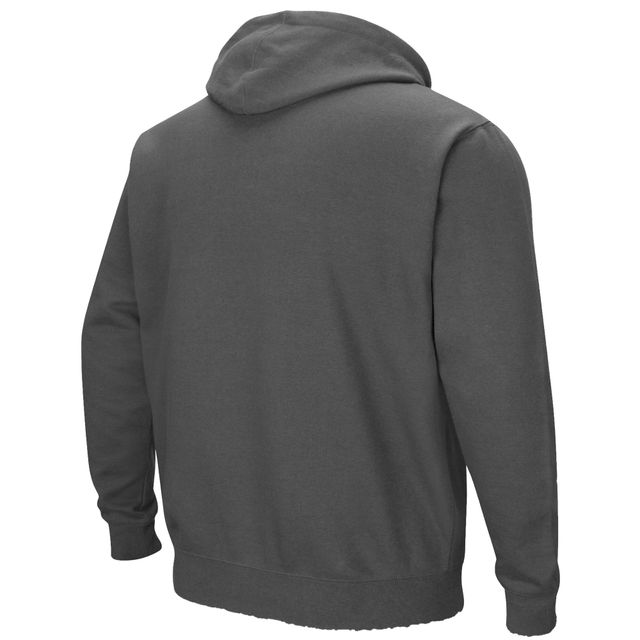 Chandail à capuchon Colosseum Indiana Hoosiers Arch & Logo 3.0 pour homme