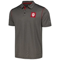 Men's Colosseum  Gray Indiana Hoosiers Cameron Polo