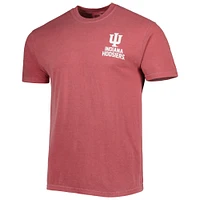 Men's Crimson Indiana Hoosiers Hyperlocal T-Shirt