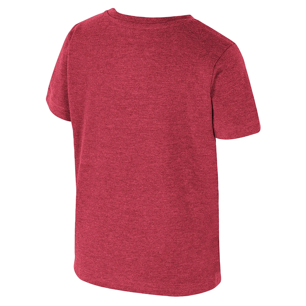 T-shirt pour tout-petits Colosseum Crimson Indiana Hoosiers Crushing It