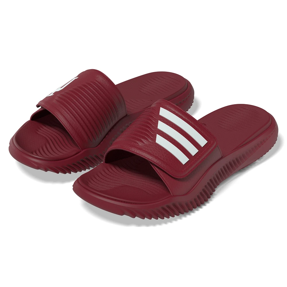 Unisex adidas  Crimson Indiana Hoosiers Alphabounce 2.0 Slide Sandals