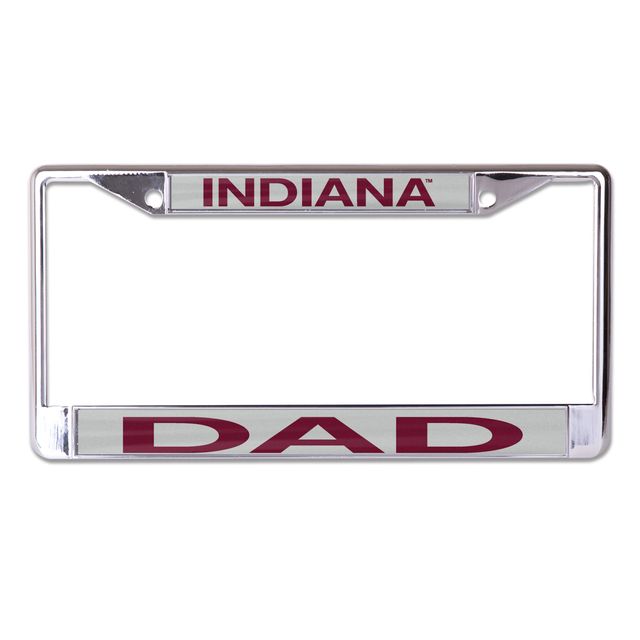 Cadre de plaque d'immatriculation WinCraft Indiana Hoosiers S/L Dad