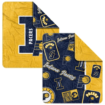 Couverture tissée Dream Weave 50" x 60" des Indiana Pacers