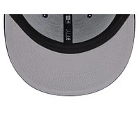 Men's New Era Navy Indiana Pacers  Rally Drive Finish Line Patch 9FIFTY Snapback Hat