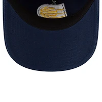 Men's New Era Navy Indiana Pacers Team 2.0 9TWENTY Adjustable Hat