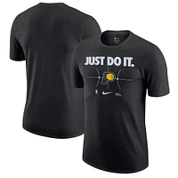 Men's Nike Black Indiana Pacers Just Do It T-Shirt
