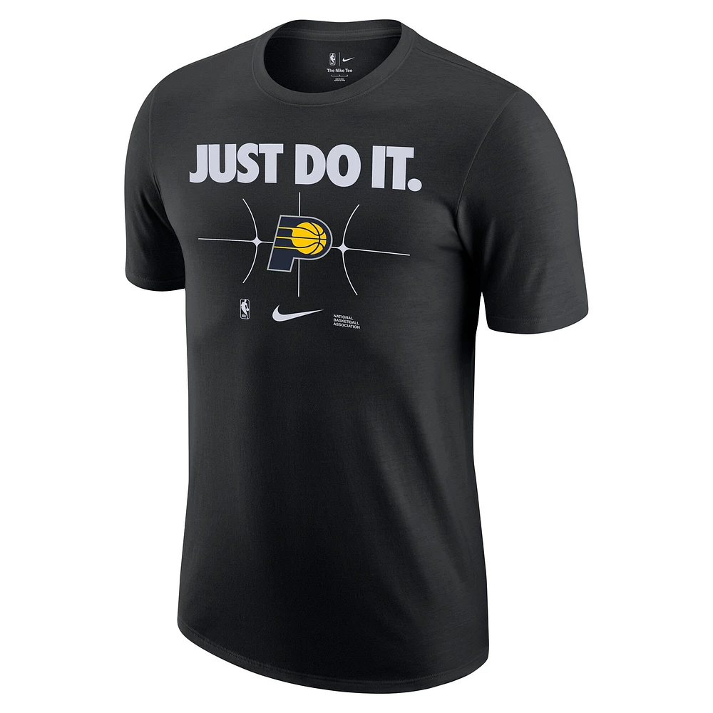 Men's Nike Black Indiana Pacers Just Do It T-Shirt