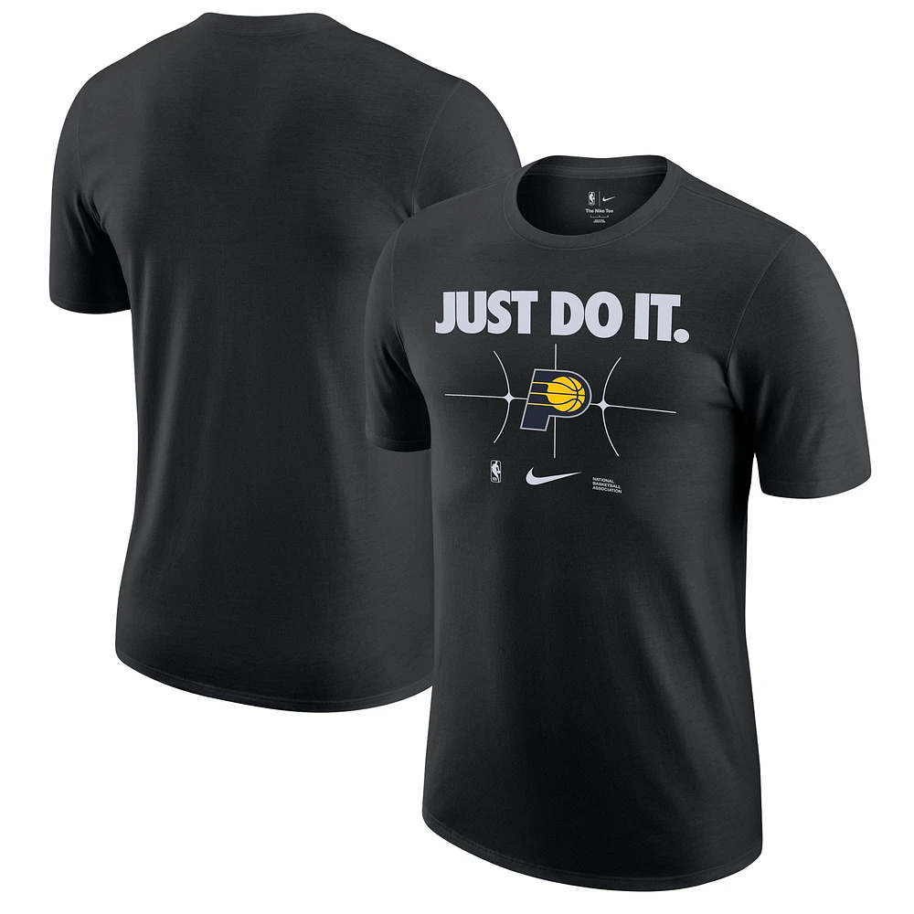 Men's Nike Black Indiana Pacers Just Do It T-Shirt