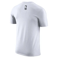 T-shirt Nike blanc avec logo Essential City Edition Indiana Pacers 2024/25 pour homme