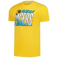 Unisex Homage  Gold Indiana Pacers Hometown Edition Tri-Blend T-Shirt