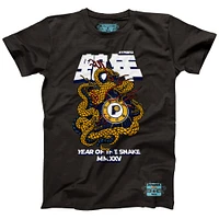 T-shirt unisexe NBALab x Hyperfly Heather Black Indiana Pacers Collection Année du serpent Nouvel An lunaire