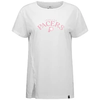 Women's Levelwear White Indiana Pacers Mother's Day Influx Arch T-Shirt