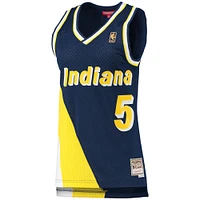 Maillot Swingman Mitchell & Ness Jalen Rose marine Indiana Pacers 1996/97 Hardwood Classics pour femme