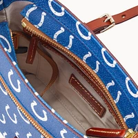 Dooney & Bourke Indianapolis Colts Signature Small Zip Crossbody Purse