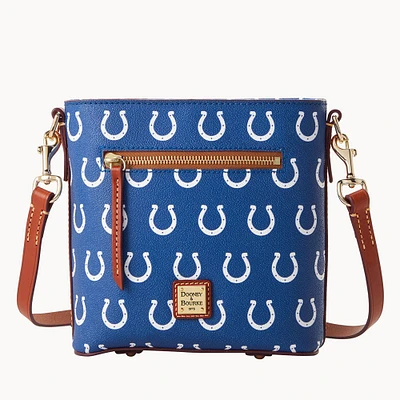 Dooney & Bourke Indianapolis Colts Signature Small Zip Crossbody Purse