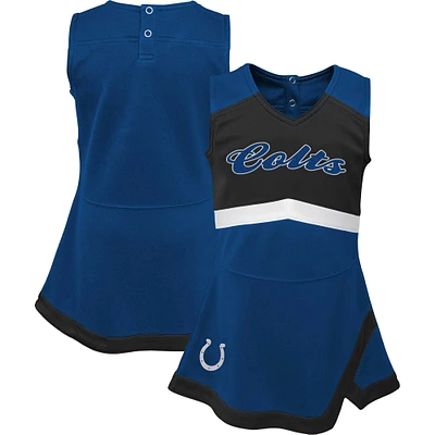 Robe pull capitaine Royal Indianapolis Colts Cheer pour fille