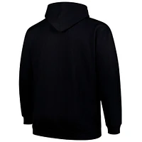 Men's Fanatics Black Indianapolis Colts Big & Tall Pop Pullover Hoodie