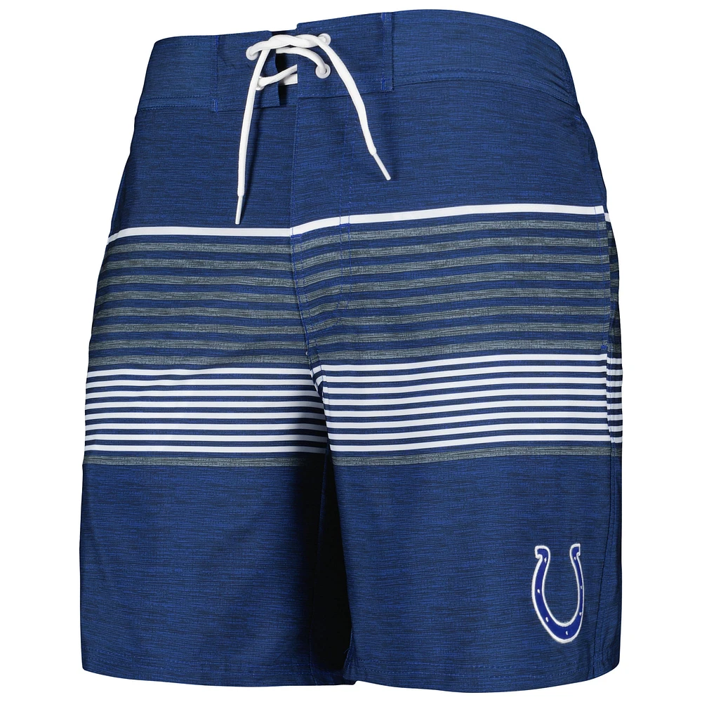 Men's G-III Sports by Carl Banks Royal Indianapolis Colts Coastline Volley Swim Shorts