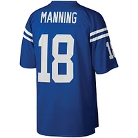 Men's Mitchell & Ness Peyton Manning Royal Indianapolis Colts Big Tall 1998 Retired Player Replica Jersey