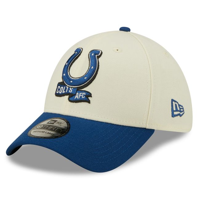 Casquette 39THIRTY Flex 2 tons pour homme New Era crème/Royal Indianapolis Colts 2022