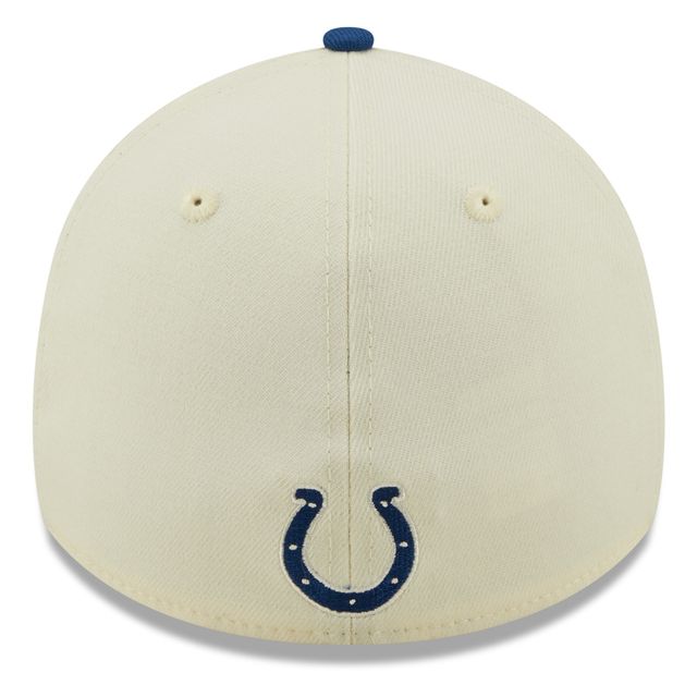 Casquette 39THIRTY Flex 2 tons pour homme New Era crème/Royal Indianapolis Colts 2022