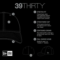 Casquette 39THIRTY Flex 2 tons pour homme New Era crème/Royal Indianapolis Colts 2022