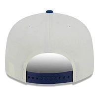 Men's New Era Cream/Royal Indianapolis Colts City Originals 9FIFTY Snapback Hat