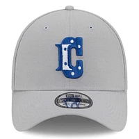 Men's New Era Gray Indianapolis Colts City Originals 39THIRTY Flex Hat