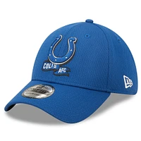 Men's New Era Royal Indianapolis Colts 2022 Sideline - 39THIRTY Coaches Flex Hat