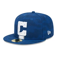 Men's New Era Royal Indianapolis Colts 2024 Sideline 59FIFTY Fitted Hat