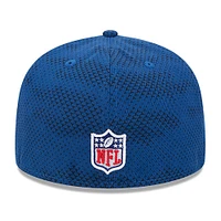 Men's New Era Royal Indianapolis Colts 2024 Sideline 59FIFTY Fitted Hat