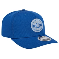 Men's New Era Royal Indianapolis Colts Adventure Patched 9SEVENTY Stretch-Snap Adjustable Hat