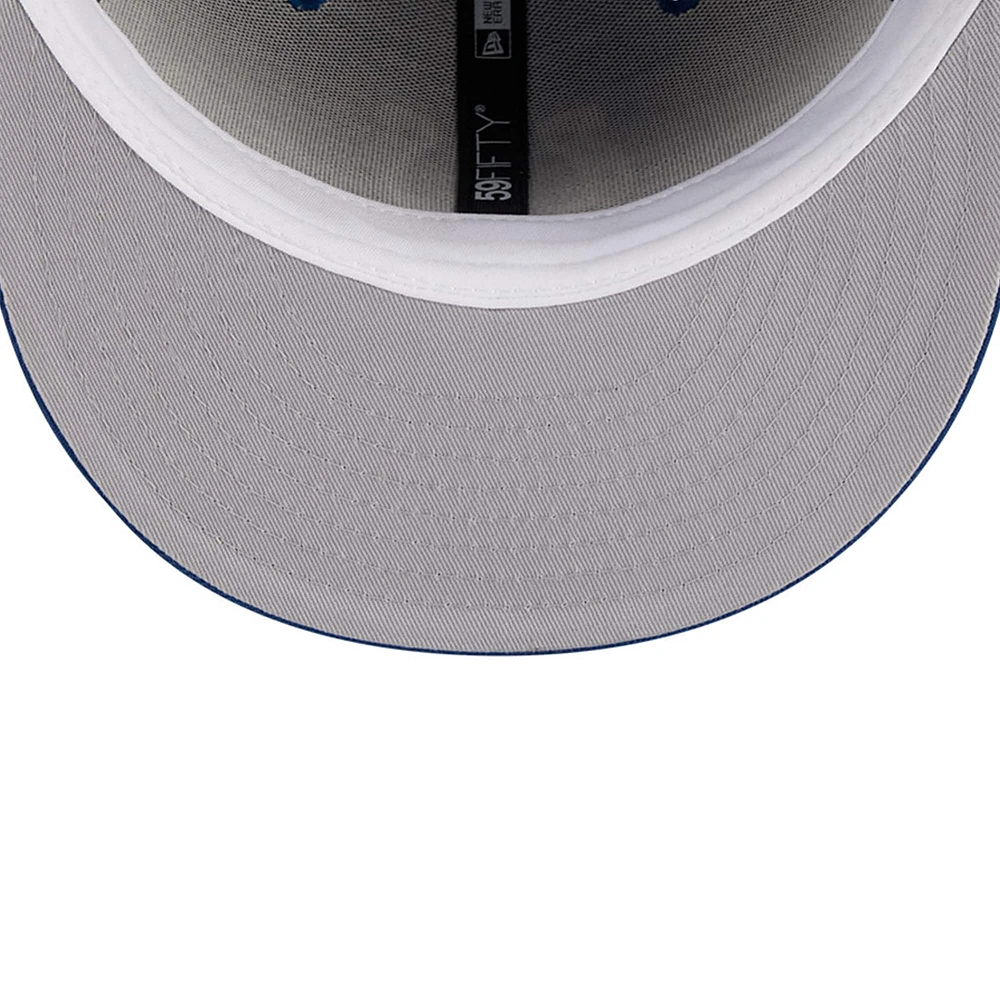 Men's New Era Royal Indianapolis Colts  Main Patch 59FIFTY Fitted Hat
