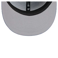 Men's New Era Royal Indianapolis Colts  Script Sided 59FIFTY Fitted Hat