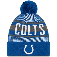 Men's New Era Royal Indianapolis Colts Striped