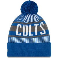 Men's New Era Royal Indianapolis Colts Striped