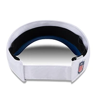 Visière réglable New Era pour homme, blanc/Royal Indianapolis Colts 2024 NFL Training Camp