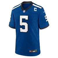Men's Nike Anthony Richardson Royal Indianapolis Colts Indiana Nights Alternate Game Jersey