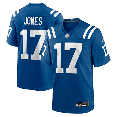 Maillot Nike Daniel Jones Royal Indianapolis Colts Team Game pour homme