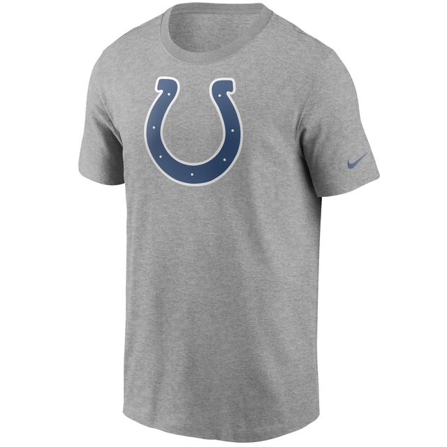 T-shirt à logo principal Indianapolis Colts Nike pour homme, gris chiné
