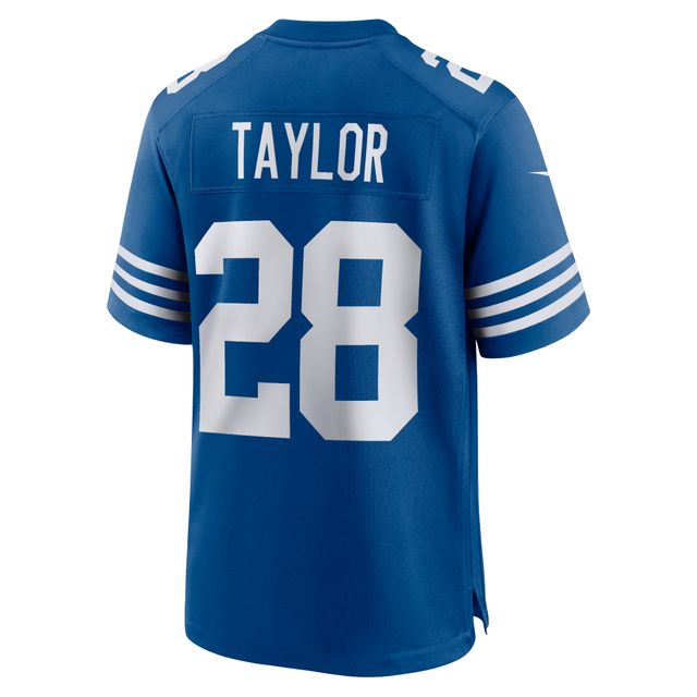 Maillot de match alternatif Nike Jonathan Taylor Royal Indianapolis Colts pour homme