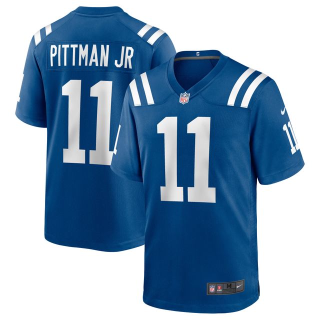 Maillot de joueur match Nike Michael Pittman Jr. des Royal Indianapolis Colts pour homme