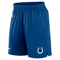 Men's Nike Royal Indianapolis Colts Sideline Performance Shorts