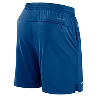 Men's Nike Royal Indianapolis Colts Sideline Performance Shorts