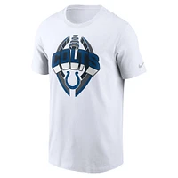 T-shirt Nike blanc pour homme, modèle Legend Icon Performance des Indianapolis Colts