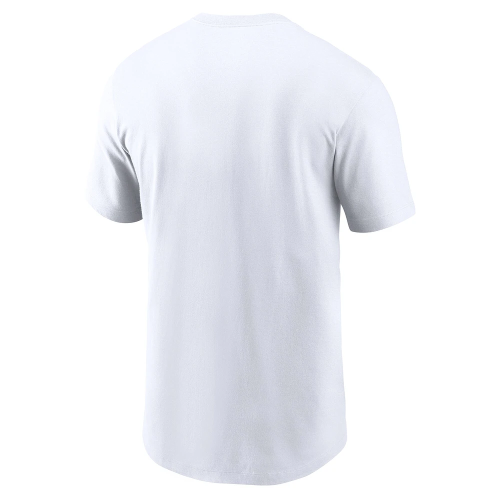 T-shirt Nike blanc pour homme, modèle Legend Icon Performance des Indianapolis Colts